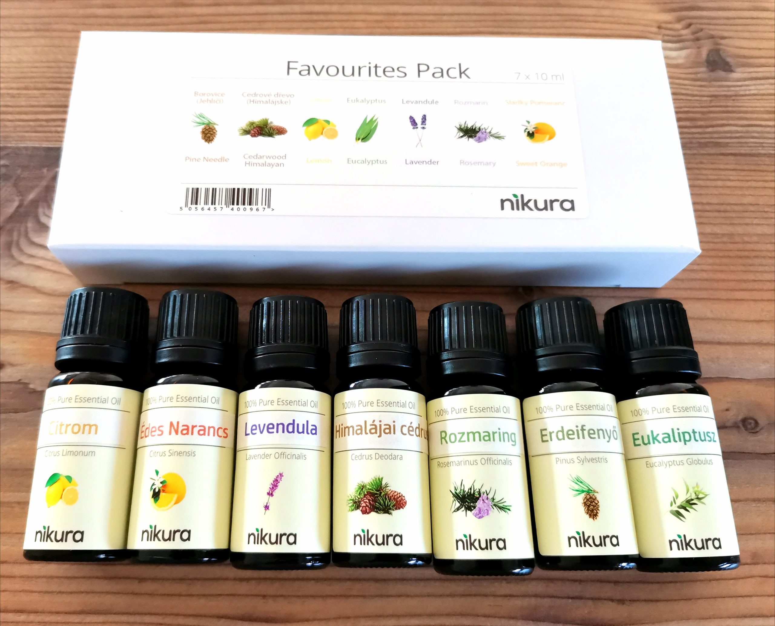 7db-os illóolaj szett