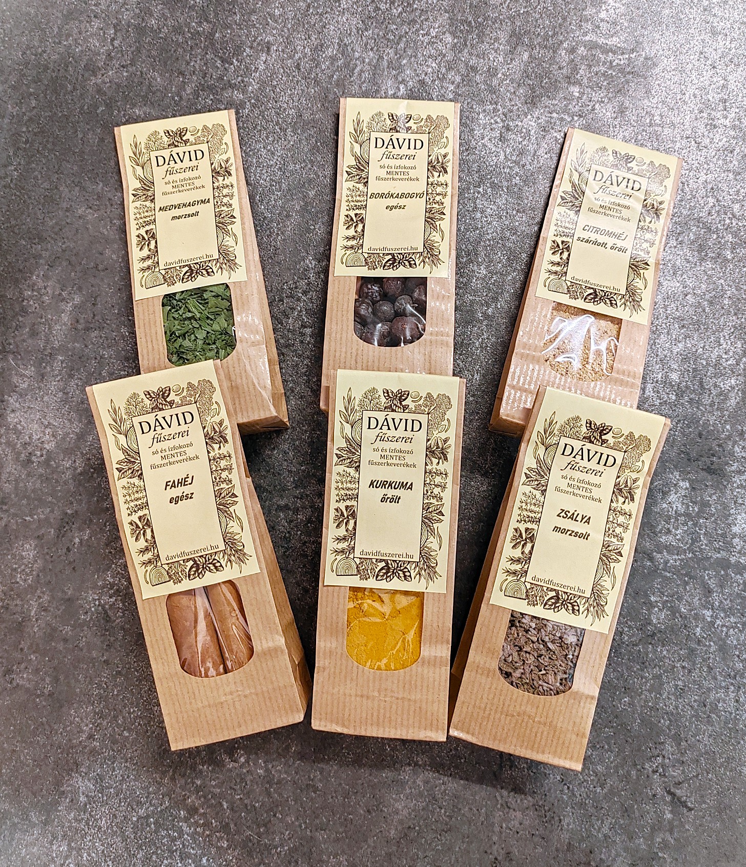 ,,Karácsonyfa,, ajándékcsomag 6-darab fűszerkeverék válogatással - Image 2